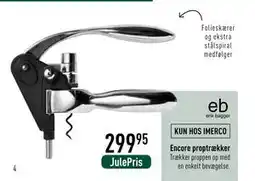 Imerco Encore proptrækker, DKK 299.95 tilbud