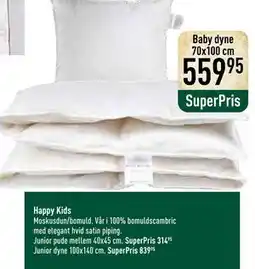 Imerco Baby dyne 70x100 cm tilbud