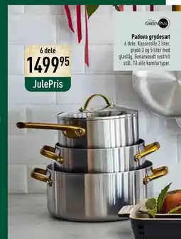 Imerco Padova grydesæt, DKK 1499.95 tilbud