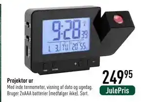 Imerco Projektor ur, DKK 249.95 tilbud
