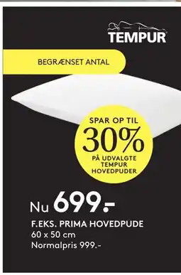 SENG PRIMA HOVEDPUDE, DKK 699 tilbud