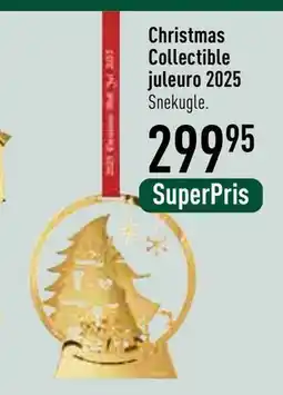 Imerco Christmas Collectible juleuro 2025, DKK 299.95 tilbud