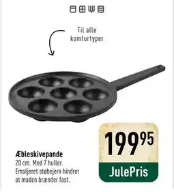 Imerco Æbleskivepande, DKK 199.95 tilbud