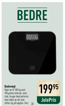 Imerco Badevægt, DKK 199.95 tilbud