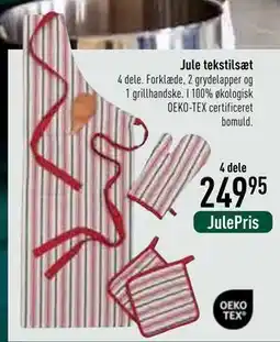 Imerco Jule tekstilsæt, DKK 249.95 tilbud