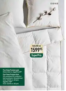 Imerco Pure Sleep Premium dyne, DKK 1599.95 tilbud