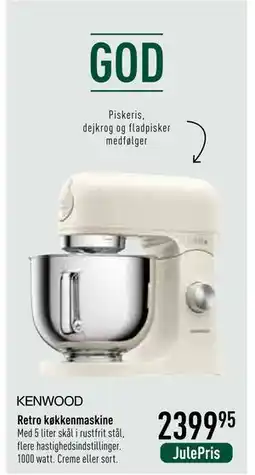 Imerco Retro køkkenmaskine, DKK 2399.95 tilbud