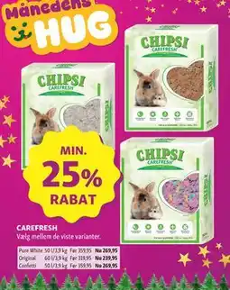 Maxi Zoo CAREFRESH tilbud