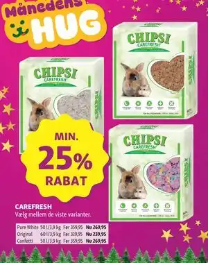 Maxi Zoo CAREFRESH tilbud