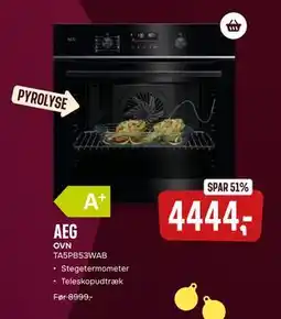 Skousen AEG OVN TA5PB53WAB, DKK 4444 tilbud
