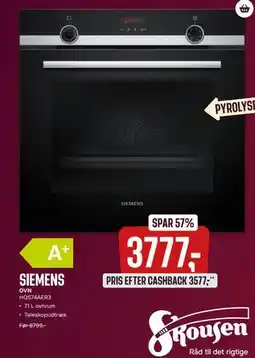 Skousen OVN HQ574AER3, DKK 3777 tilbud