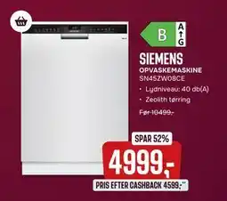 Skousen OPVASKEMASKINE, DKK 4999 tilbud