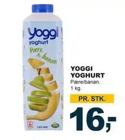 Let-Køb YOGGI YOGHURT, DKK 16 tilbud