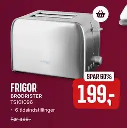 Skousen FRIGOR BRØDRISTER TS101096, DKK 199 tilbud