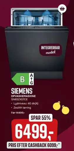 Skousen OPVASKEMASKINE, DKK 6499 tilbud