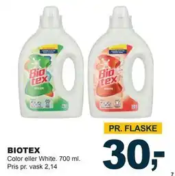 Let-Køb BIOTEX, DKK 30 tilbud