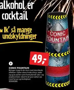 jem & fix CONIC FOUNTAIN, DKK 49 tilbud