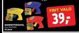 jem & fix KONFETTIPISTOL, DKK 39 tilbud