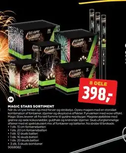 jem & fix MAGIC STARS SORTIMENT, DKK 398 tilbud