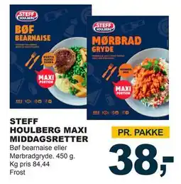 Let-Køb STEFF HOULBERG MAXI MIDDAGSRETTER, DKK 38 tilbud