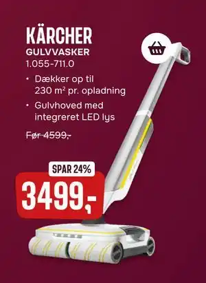 Skousen KÄRCHER GULVVASKER, DKK 3499 tilbud