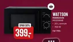 Skousen WATTSON MIKROOVN, DKK 399 tilbud