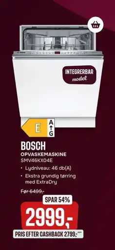 Skousen OPVASKEMASKINE, DKK 2999 tilbud
