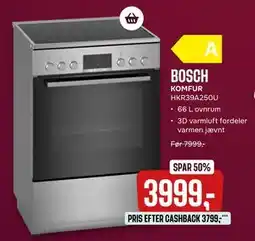Skousen BOSCH KOMFUR, DKK 3999 tilbud