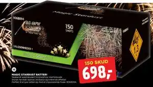 MAGIC STARDUST BATTERI, DKK 698