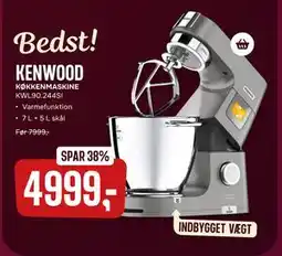 Skousen KØKKENMASKINE KWL90.244SI, DKK 4999 tilbud