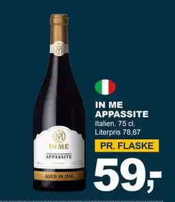 Let-Køb IN ME APPASSITE, DKK 59 tilbud
