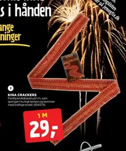 jem & fix KINA CRACKERS, DKK 29 tilbud