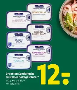 Coop 365 Graasten Sønderjyske Fristelser pålægssalater tilbud
