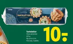 Coop 365 Tarteletter tilbud