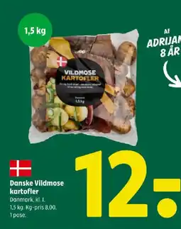 Coop 365 Danske Vildmose kartofler tilbud