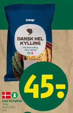 Coop 365 Coop hel kylling tilbud