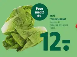 Coop 365 Mini romainesalat tilbud