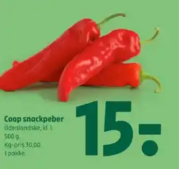 Coop 365 Coop snackpeber tilbud