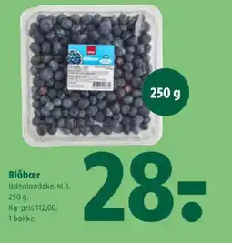 Coop 365 Blåbær tilbud