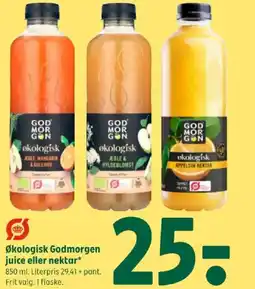 Coop 365 Økologisk Godmorgen juice eller nektar tilbud