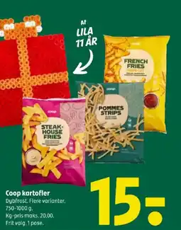 Coop 365 Coop kartofler tilbud