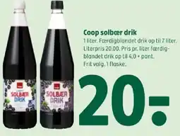 Coop 365 Coop solbær drik tilbud