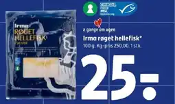 Coop 365 Irma røget hellefisk tilbud