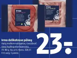 Coop 365 Irma delikatesse pålæg tilbud