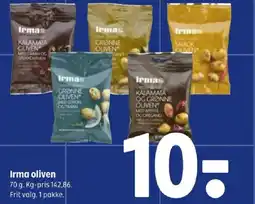 Coop 365 Irma oliven tilbud