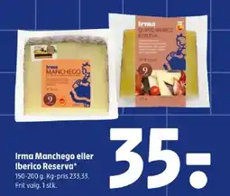 Coop 365 Irma Manchego eller Iberico Reserva tilbud