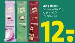 Coop 365 Long chips tilbud