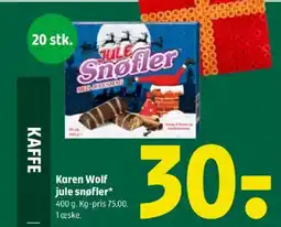 Coop 365 Karen Wolf jule snøfler tilbud