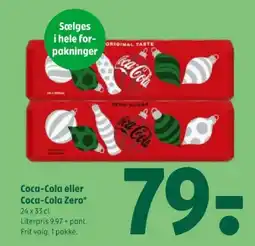 Coop 365 Coca-Cola eller Coca-Cola Zero tilbud