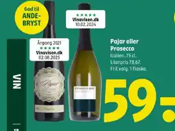 Coop 365 Pajar eller Prosecco tilbud